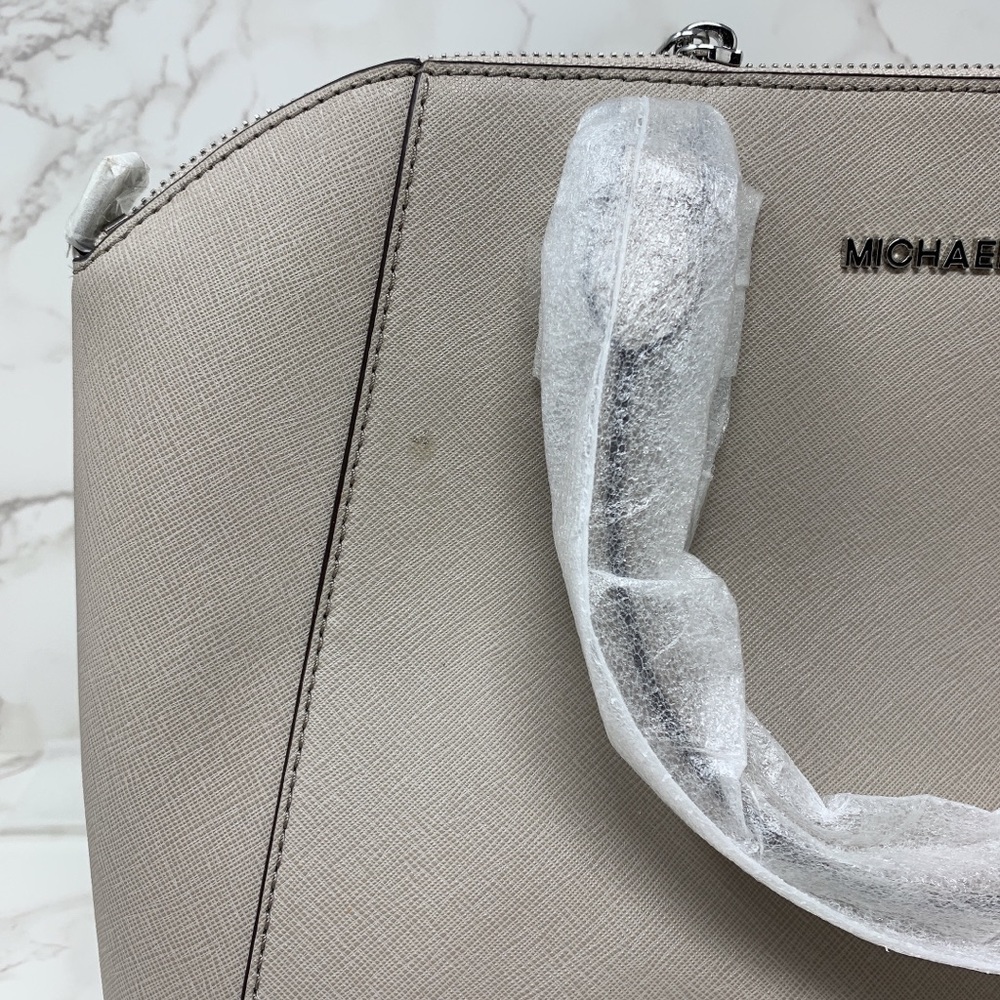 Michael Kors Ciara Large Top Zip Satchel - Picture 2 of 13